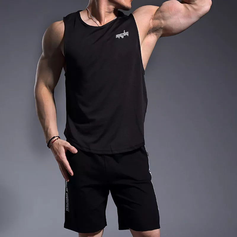 Regata Masculina Dry Fit, Material Respirável Treino Fitness