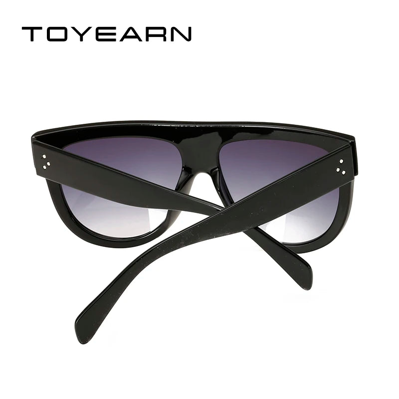 Óculos de sol feminino rebite shades UV400
