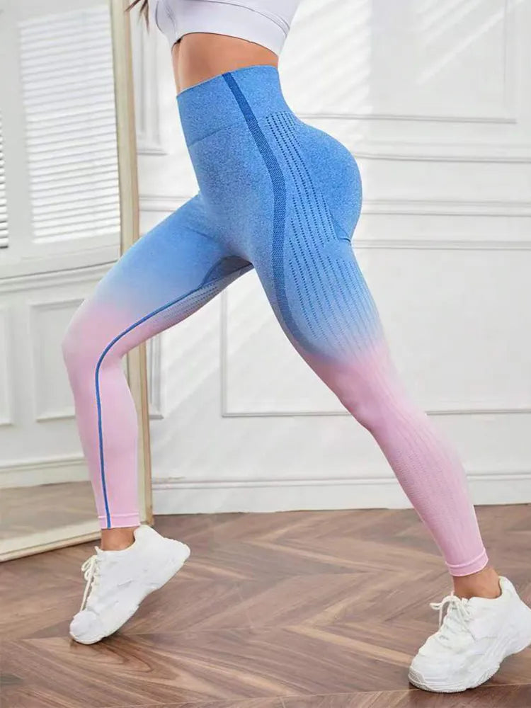 Calças De Yoga Sem Costura Femininas Leggings Sensuais